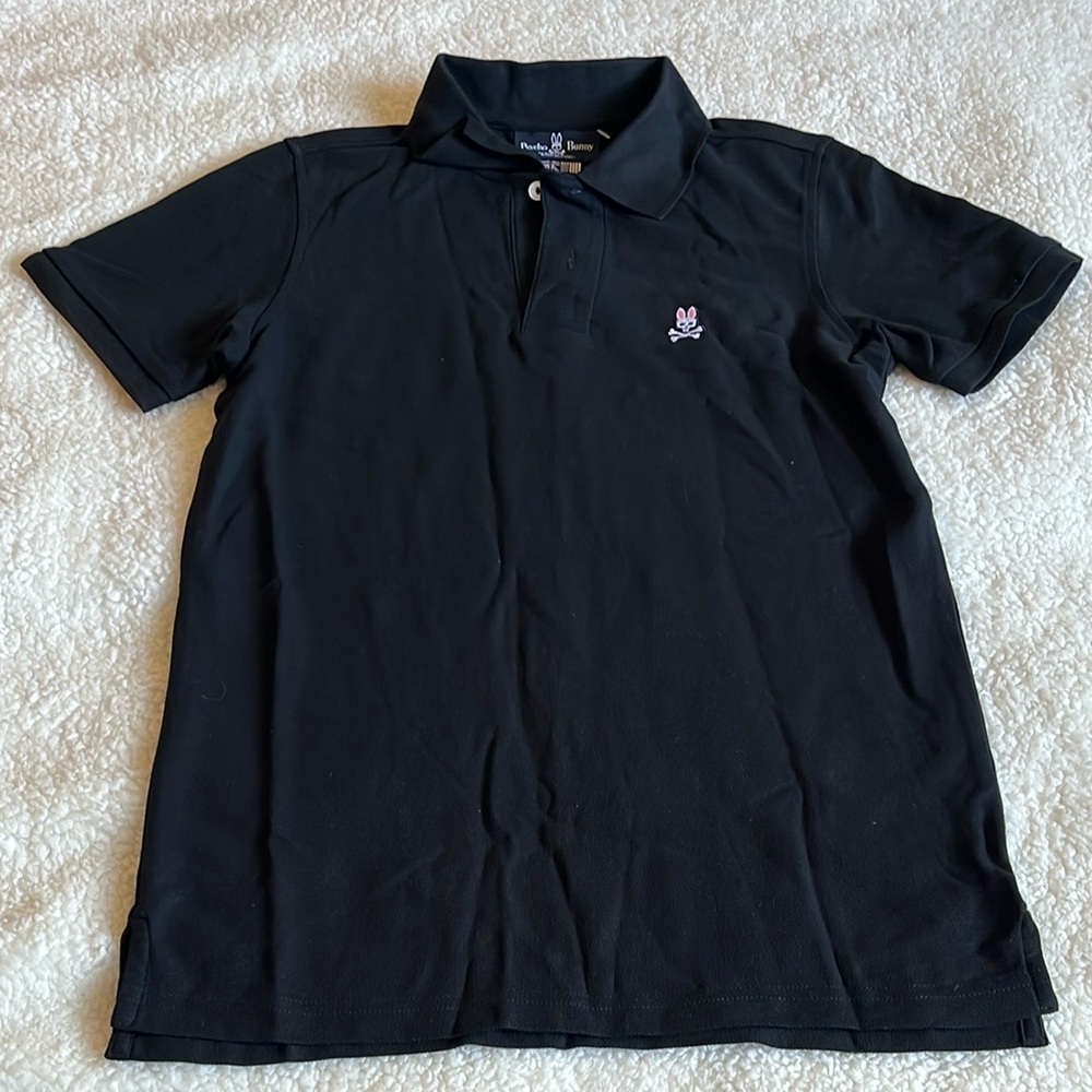 NWOT Psycho Bunny Black Polo